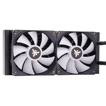 COOLER ITEK " EVOLIQ 240 V2 ARGB" 240MM (RAFF. A LIQUIDO) ARGB TRAMITE CONTROLLER O MB, PWM, SKT UNIVERSALE - ITLCEVOA240V2