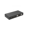 Microconnect MC-HDMIKVM0201-4K switch per keyboard-video-mouse [kvm] Nero (4K@60Hz HDMI KVM switch, 2x1, - 4:4:4 - Warranty: 300M)