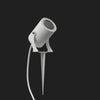 Lampada picchetto Lampadari Bartalini AZIBI GU10 LED alluminio vetro