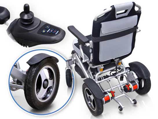 Carrozzina elettrica pieghevole EASY ULTRALIGHT