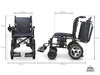 Carrozzina elettrica pieghevole EASY con telaio in acciaio