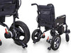 Carrozzina elettrica pieghevole EASY con telaio in acciaio