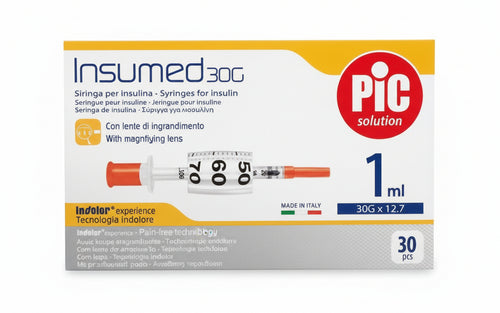 Pic insumed siringhe sterili da1ml g30x12,7mm 30pezzi