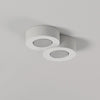Plafoniera gesso Lampadari Bartalini SGGE 2 GX53 LED IP54 verniciabile moderno