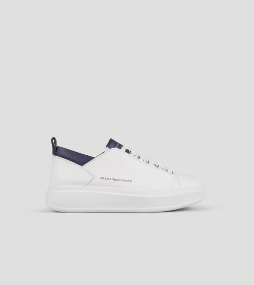 Alexander Smith sneakers Wembkey man white blu WYM 2311