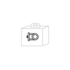 Ganci pannello attrezzi Bizzotto Scaffalature BG061 06M SISTEMA Nero