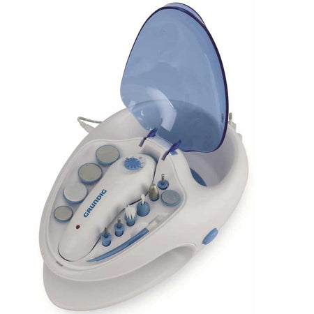 Set Fresa Lima Elettrica Manicure Pedicure Asciuga Smalto Unghie e Lavaggio