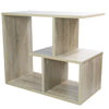 Mobiletto Tavolino Multiuso Design Moderno 5Ripiani 60x30H50cm Salvaspazio Beige