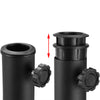 Base per Ombrellone da Giardino Semitondo Palo 38/48mm 9.2Kg Cemento e Abs