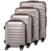 Set 4 Valigie Rigide Ruote Easy roll, Bagaglio mano e viaggio, Trolley Resistente