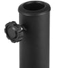 Base per Ombrellone da Giardino Semitondo Palo 38/48mm 9.2Kg Cemento e Abs