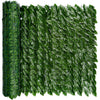 Siepe Artificiale Sintetica Foglie Edera H 1 x 3 MT Realistica in PVC Verde