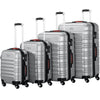 Set 4 Valigie Rigide Ruote Easy roll, Bagaglio mano e viaggio, Trolley Resistente
