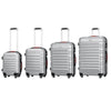 Set 4 Valigie Rigide Ruote Easy roll, Bagaglio mano e viaggio, Trolley Resistente