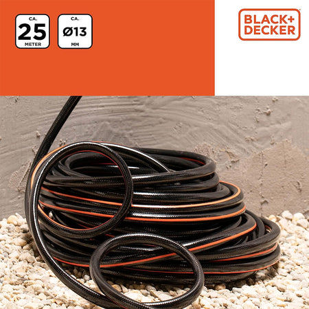 Tubo da Giardino in Pvc 25 Metri Ø13 Resistente ai Raggi UV Irrigazione