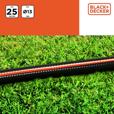 Tubo da Giardino in Pvc 25 Metri Ø13 Resistente ai Raggi UV Irrigazione