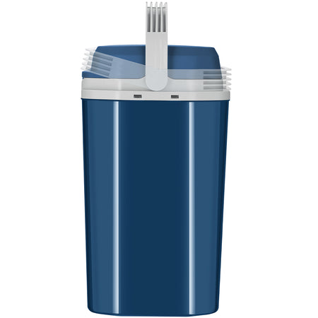 Frigorifero Elettrico Portatile 24LT Caldo Freddo 12v 230v Auto Camper Casa Blu