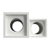 Applique gesso Lampadari Bartalini AISSAC 1200 GU10 LED biemissione verniciabile