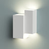 Applique gesso Lampadari Bartalini AISSAC 1200 GU10 LED biemissione verniciabile