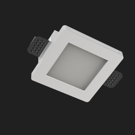 Faretto incasso Lampadari Bartalini ASOR SLIM C13 GU10 LED gesso plexiglas verniciabile
