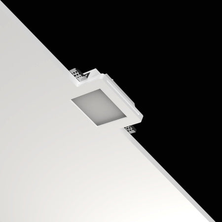 Faretto incasso Lampadari Bartalini ASOR SLIM C13 GU10 LED gesso plexiglas verniciabile