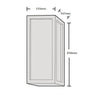 Applique moderno Lampadari Bartalini KCOLB ANT E27 LED IP65 alluminio
