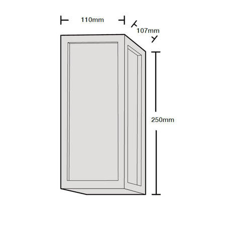 Applique moderno Lampadari Bartalini KCOLB ANT E27 LED IP65 alluminio