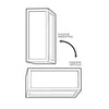 Applique moderno Lampadari Bartalini KCOLB ANT E27 LED IP65 alluminio