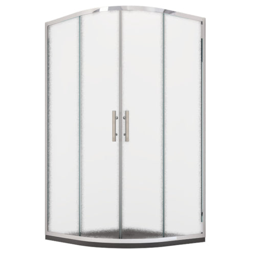 Box doccia semicircolare ad ante scorrevoli opaco h190 6mm IDEA