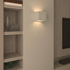 Applique gesso Lampadari Bartalini ULAFEC G9 LED verniciabile biemissione