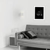 Applique gesso Lampadari Bartalini ULAFEC G9 LED verniciabile biemissione