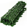 Siepe Artificiale Sintetica Foglie Edera H 1 x 3 MT Realistica in PVC Verde