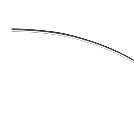 Piantana nera braccio arco Idel Lux COMET PT N 304168 30W LED 2850Lm metallo monoemissione dimmerabile