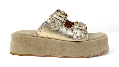 Janet & Janet ciabatta Ivette gold J-122