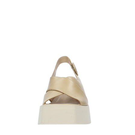 Elena Iachi Scarpe con Tacco Beige da donna