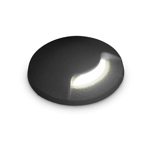 Faretto incasso tondo calpestabile esterno Ideal Lux WAY 269504 N G9 LED 3000K IP67 resina luce mono emissione