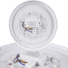 Plafoniera Led Tonda 12W Bianca 4000k Risparmio Energetico 29.5cm 1200LM Silver