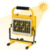 Lampada Faro Lavoro Portatile 50W Pannello Solare Luce Emergenza SOS 504lm 220/12volt