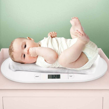 Grundig Bilancia Bambini Neonati Digitale Peso max 20kg Bianco 55x32.5x4cm
