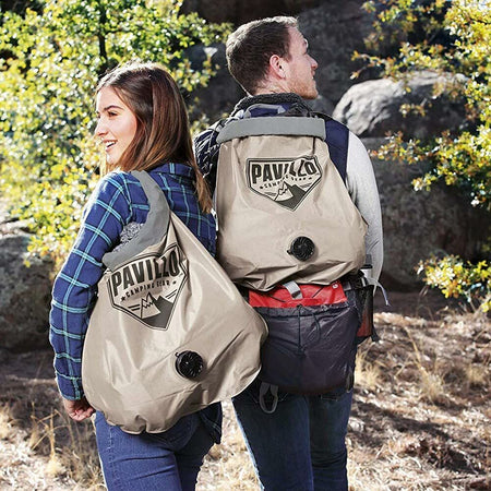 Materassino Campeggio Singolo 188x99cm con Sacca Gonfiatore AirCinch e Cuscino