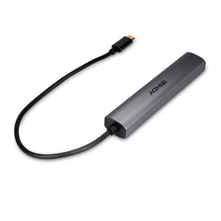 LINDY HUB USB 3.2 GEN 2 TIPO C, 4 PORTE