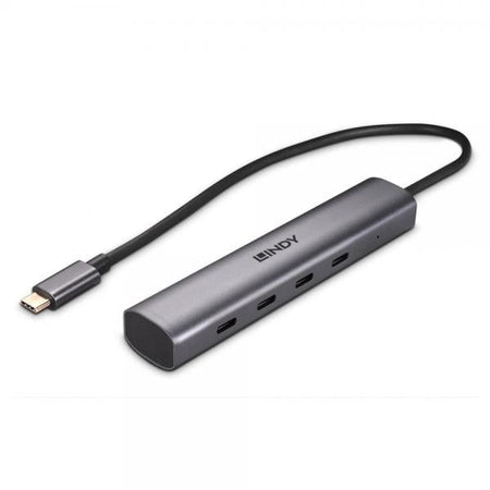 LINDY HUB USB 3.2 GEN 2 TIPO C, 4 PORTE