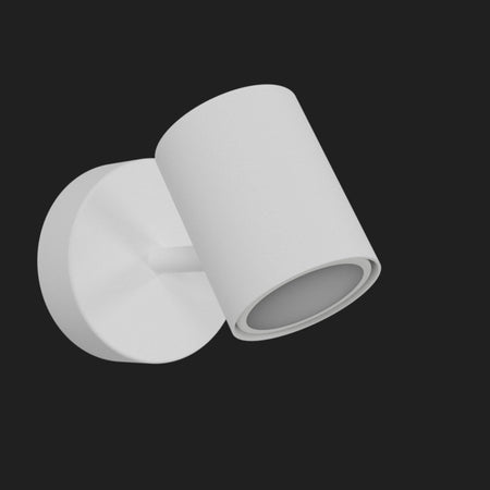 Applique moderno Lampadari Bartalini AMUC BIA GU10 LED orientabile metallo