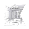 Applique moderno Lampadari Bartalini AMUC BIA GU10 LED orientabile metallo