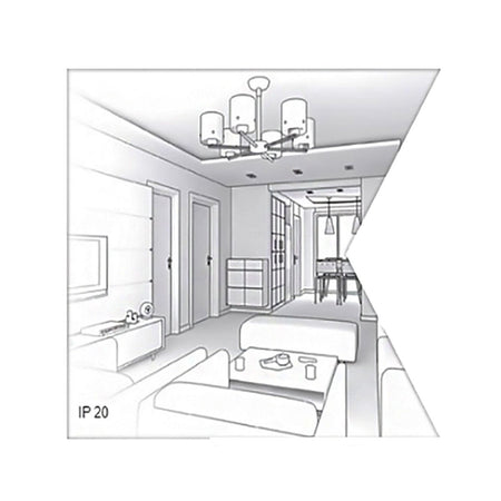 Applique moderno Lampadari Bartalini AMUC BIA GU10 LED orientabile metallo