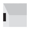 Applique moderno Lampadari Bartalini AMUC BIA GU10 LED orientabile metallo