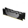 Kingston Technology FURY 16GB 3600MT/s DDR4 CL16 DIMM [Kit da 2] Renegade Black (16GBDDR4-3600MT/S CL16DIMM - [KIT OF 2]FURYRENEGADEBLACK)