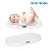 Grundig Bilancia Bambini Neonati Digitale Peso max 20kg Bianco 55x32.5x4cm