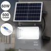 Faro Esterno LED 60W Ricarica Solare Telecomando Crepuscolare Dimmerabile Timer