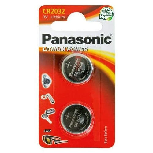 Batteria litio CR2032 Panasonic CR 2032 3V